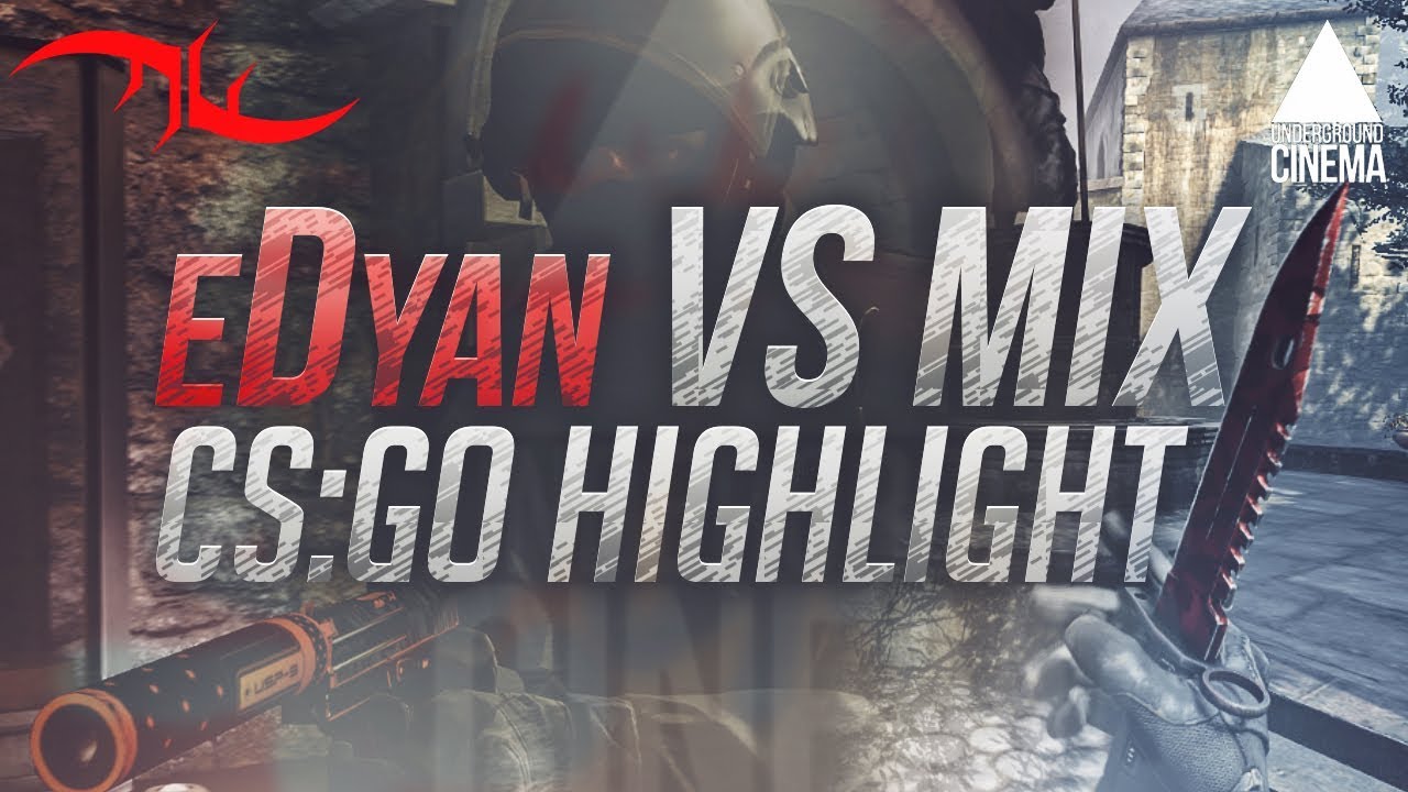 ▲ CS:GO eDyan vs MIX @ 1v4 Cluth USP