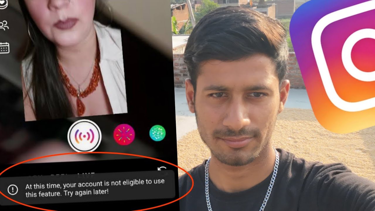 instagram live problem kaise theek karen YouTube