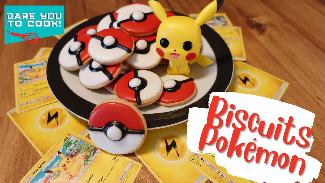 Biscuits Pokémon à la vanille 🍪 Mangez-les tous ! 🤪