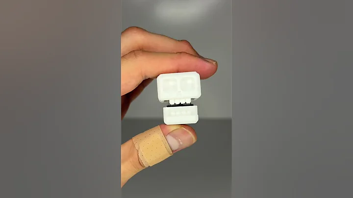 3D Printed Skull Keyboard Switch Fidget