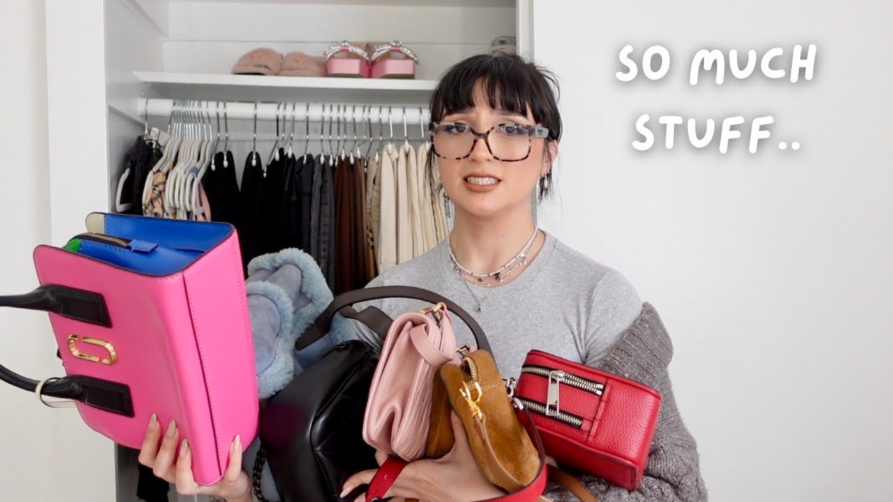 huge closet clean out pt. 2 | let's get rid of more stuff ! - YouTube