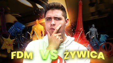 FDM vs ŻYWICA👉Która technologia druku 3d jest lepsza?🤔