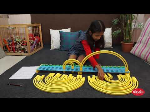 Hopping Frog Number Line Activity 1 - Skola Toys