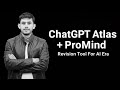 ProMind Meets ChatGPT Atlas 🚀: The Future of Learning | Create Flashcards Instantly From Any Webpage