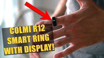 Colmi Smart Ring R12 met touchscreen, review van 1 maand: is hij goed?