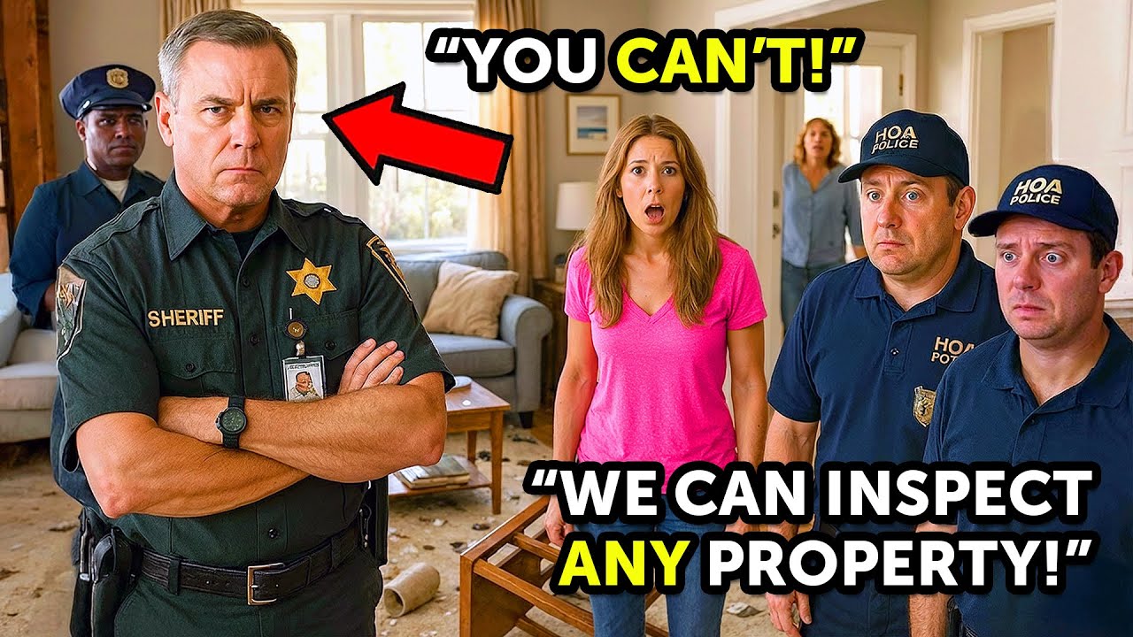 Fake HOA Police Raided My Home Destroyed Everything—Im Actually the Federal Sheriff! Entitled People