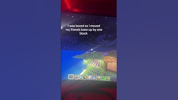 He didn’t even notice #minecraft #worldedit #troll #fyp #viralvideo