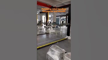 Palletizing Robot Handing test,precise and smooth.#palletizer #palletizing  #stacking #robot