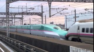 東北新幹線E5系+E3系R21編成やまびこ45号 盛岡行 吉野原駅通過
