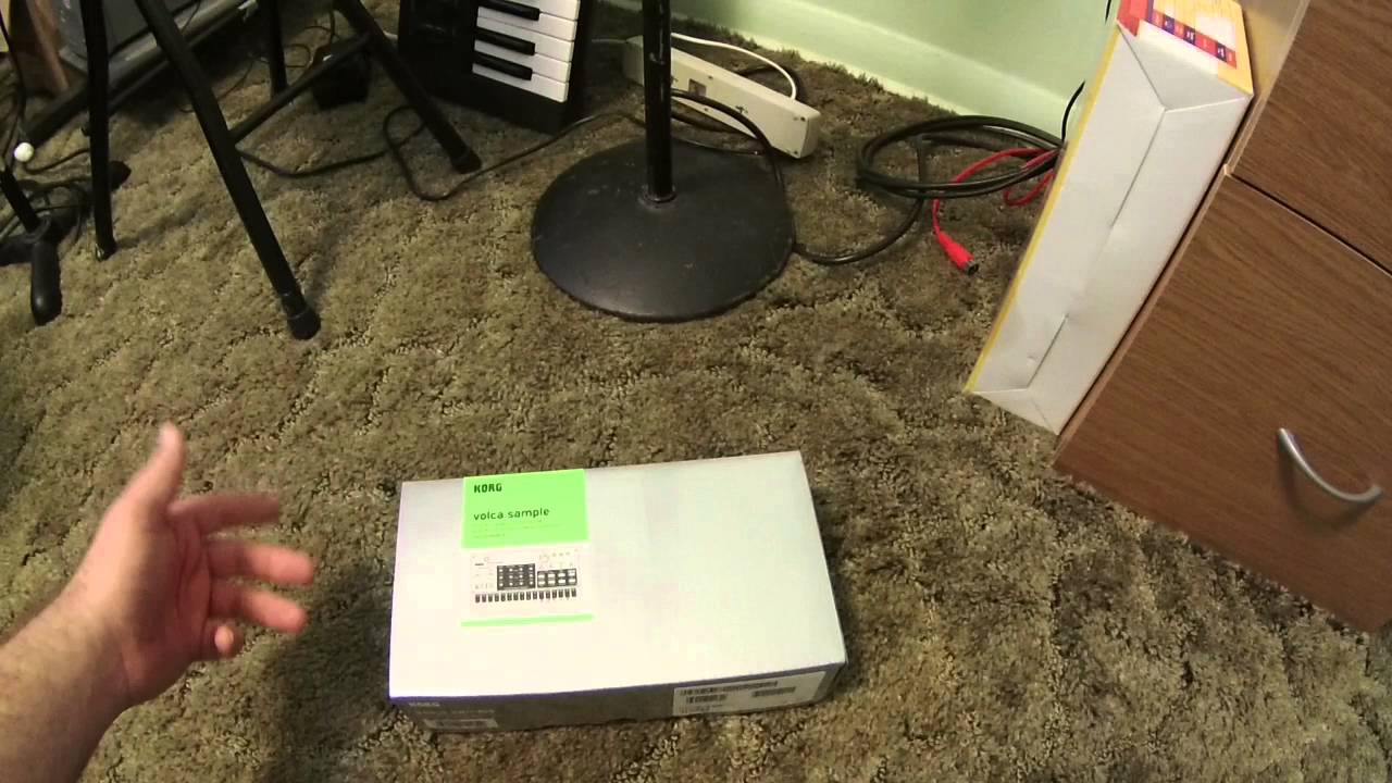 Unboxing: Korg Volca Sample - YouTube