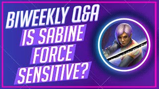 Is SABINE WREN Force Sensitive?! | Star Wars Transmissions Biweekly Q&A