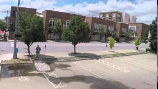 20150809 Des Moines East Village FPV2 (The Race)