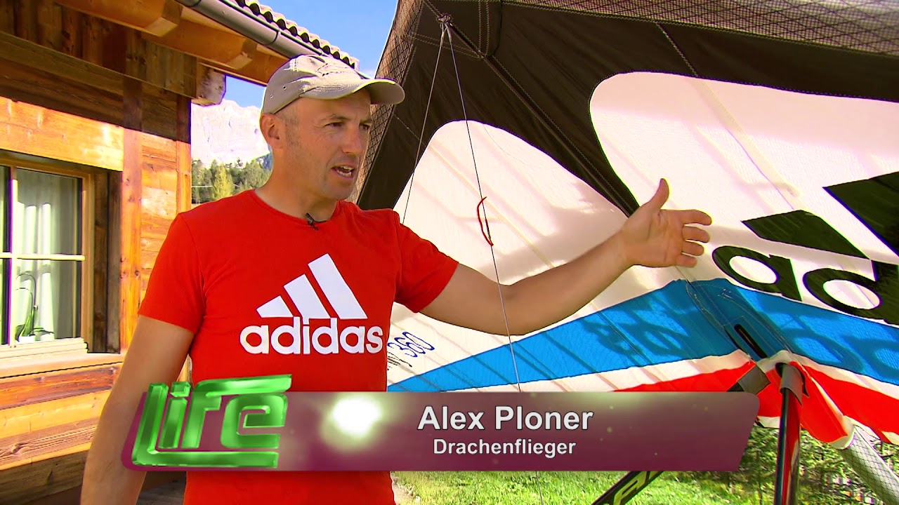 Drachenflugweltmeister Alex Ploner im TV