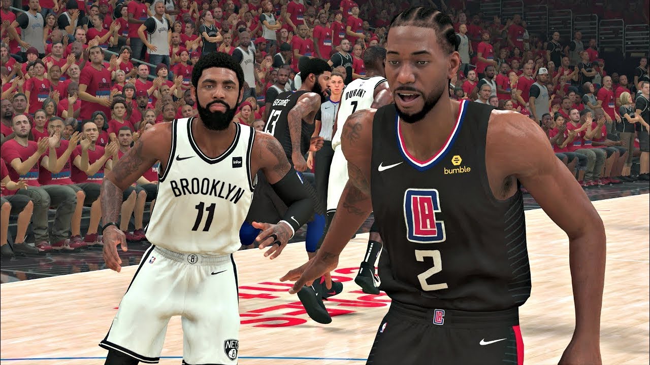 Nba 2k20 Gameplay Brooklyn Nets Vs Los Angeles Clippers Game 7 Nba Finals Nba 2k20 Ps4 Youtube