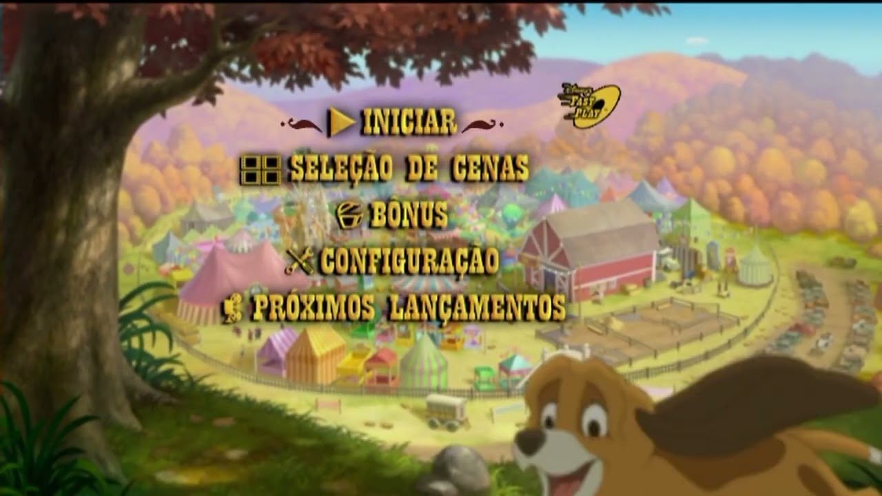 Opening to The Fox and the Hound 2 2006 DVD (Without FastPlay)
