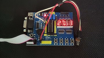 SiLabs C8051F330 - ADC (TMP36) & Timer (74HC595 Seven Segment Displays)