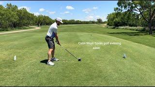 Calm West Texas Golf Evening