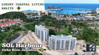 🌴 SOL Harbour – Luxury Coastal Living in Ocho Rios, Jamaica | Drone 360 (4K)