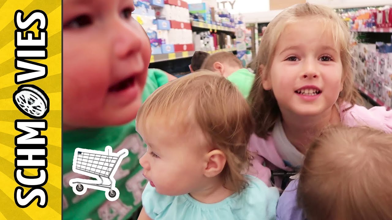 🛒 Shopping ALONE with 6 Sick Little Kids! 😲🙈