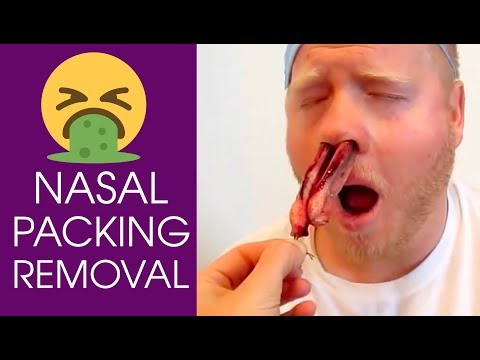 NASAL PACKING REMOVAL - Brutal Compilation