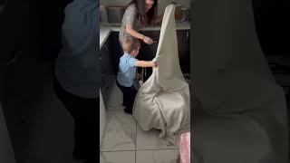 Boy Gets a Police Car Toy Surprise for His Birthday Party