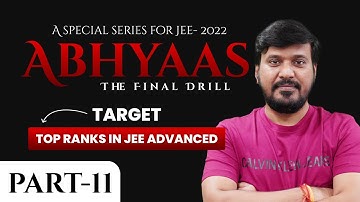 JEE Advanced Maths Important Questions | Abhyaas - the Final Drill | Part 11 | Anna Sir Kota