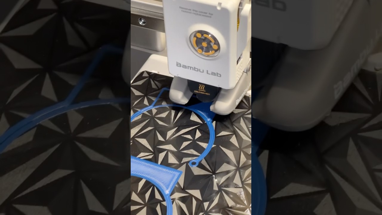 3D Printed clips to hang shop vac hose. 