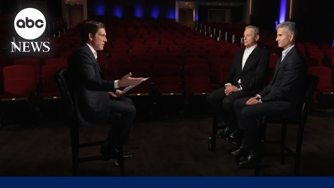 Disney's incoming CEO Josh D'Amaro and Bob Iger sit down with David Muir for exclusive interview