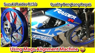 Act Dynamis | Suzuki Raider 150 Stock Mags Quality Bengkong Repair and Alignment