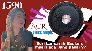ACR 1590 BLACK MAGIC, Unboxing and sound test of the 15 inch ACR speaker || Fullrange, Is anyone ...