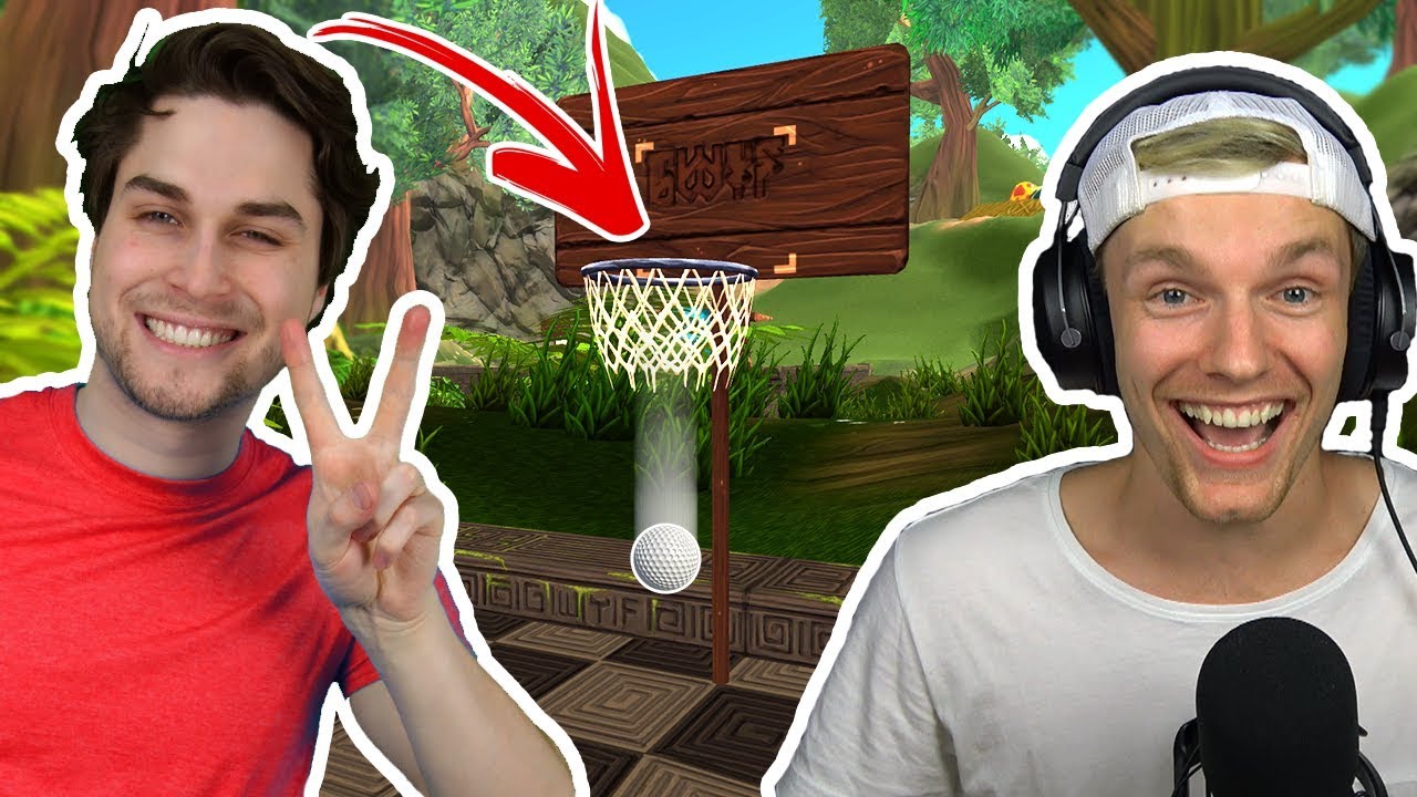 EINDELIJK ENZO VERSLAAN IN BASKETBAL GOLF?!