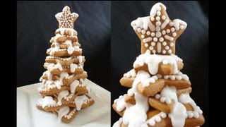 Gingerbread Cookie 3-D Christmas Tree