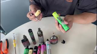 R&M Disposable vape tear down