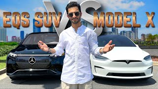 Tesla Model X vs Mercedes EQS SUV | Which Luxury Electric SUV Wins?!