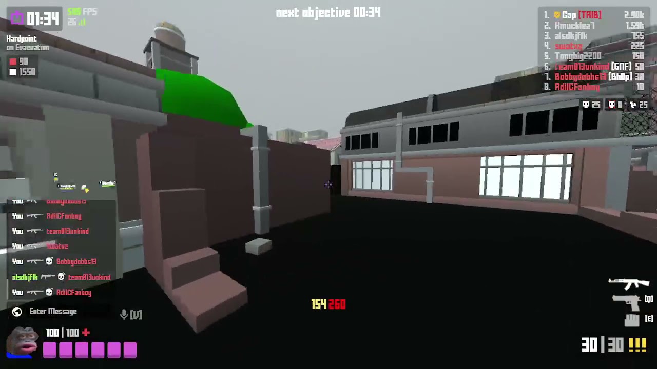 Satisfying Hardpoint Nuke in Krunker!