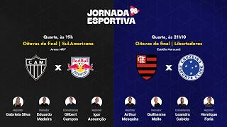 ATLÉTICO X RB BRAGANTINO | FLAMENGO X CRUZEIRO | SUL-AMERICANA / LIBERTADORES - 19/08/2026 - AO VIVO
