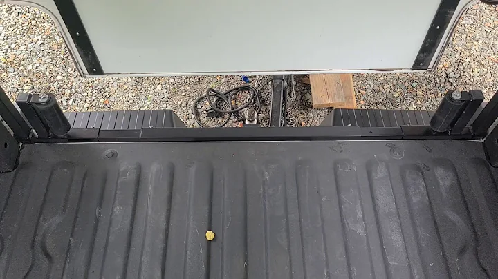Overhead View of Camper Cradle Loading