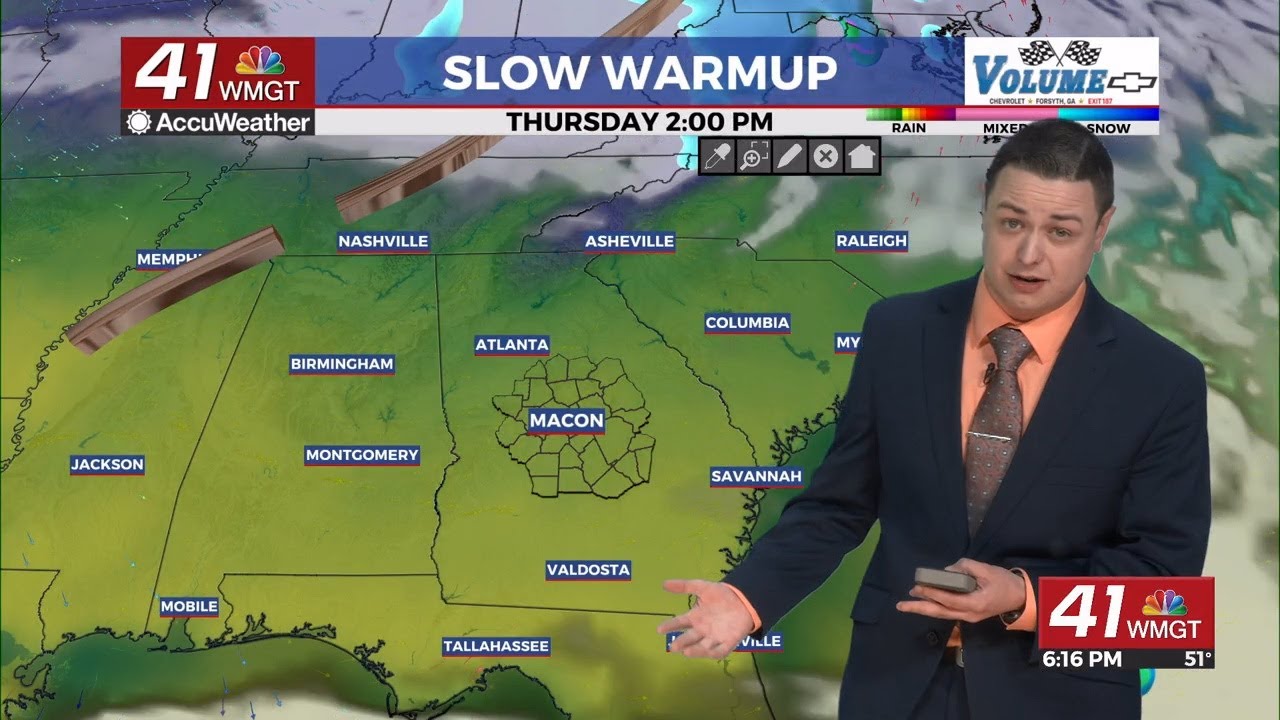 Sunny and breezy Thursday - YouTube
