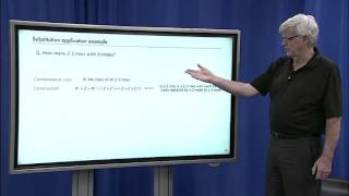 1.5 Substitution [Lecture 1 - Combinatorial structures and OGFs]
