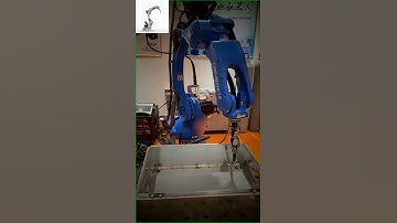 Metal Products Furniture Accessories 6 Axis Automatic Robotic Arm Yaskawa Laser Welding Machine