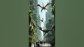 What If Dinosaurs Never Went Extinct?                        #ai #dinosaur #world