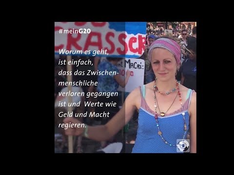 Mein G20: Demonstrantin Elena