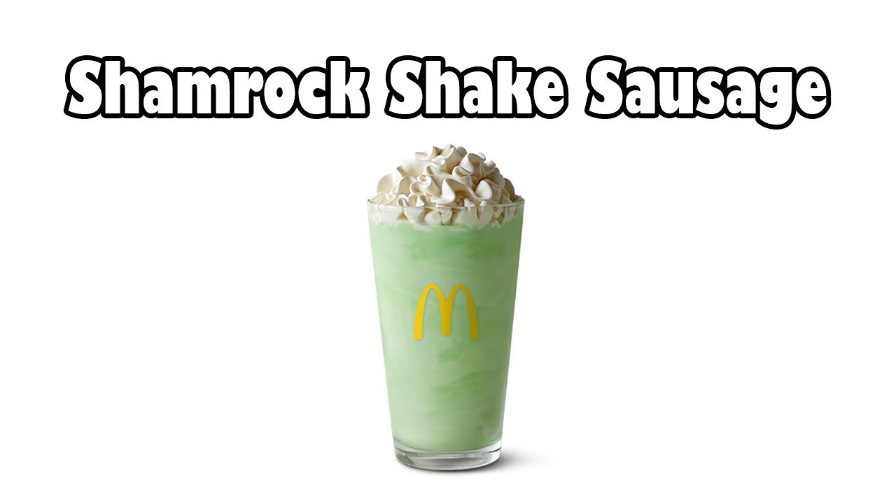 McDonald's Shamrock Shake Sausage