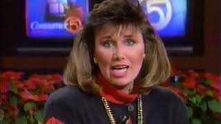 WPTV West Palm Beach Boca Raton Fort Pierce "Action 5 News at 6:00" Christmas Day 1989 Details