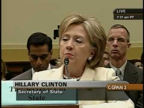 Secretary Clinton on Torture Memos