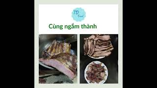 Sườn lợn gác bếp của TDfood 0978649875