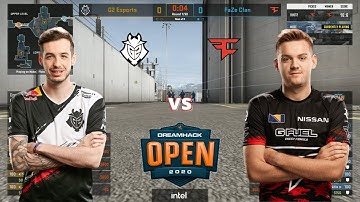 G2 vs FaZe - NUKE map 2 - SEMI-FINAL - DreamHack Open Fall 2020