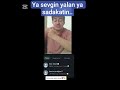 ya sevgin yalan ya da sadakatin #shorts #sevgi#sadakat #sevgili