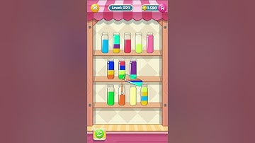 Water sort Puzzle level 224 (play on Facebook)