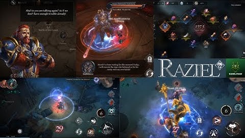 Raziel dungeon Arena android gameplay |Story mode walkthrough |chapter 8| quest 4 5 and 6|